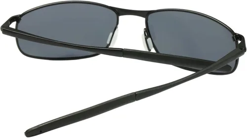 Vista 3 de ZHILE 8-base gafas de sol polarizadas con marco de metal curvas para hombre