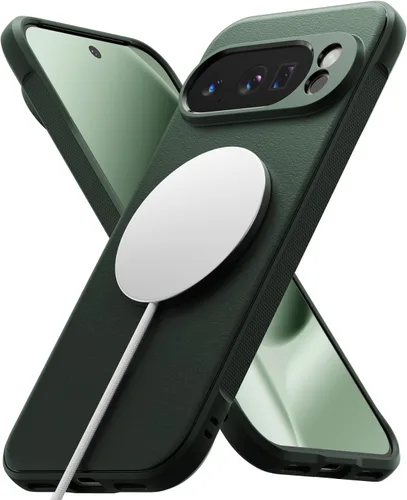 Vista 10 de Ringke Onyx [Compatible con MagSafe] Diseñado para funda de Google Pixel 9 Pro XL, tecnología antihuellas previene manchas aceitosas, agarre