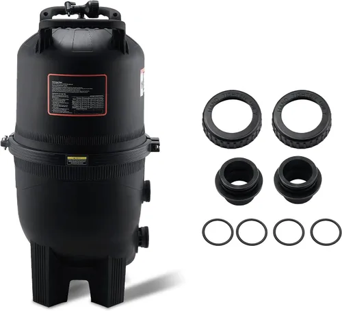 Vista 9 de Happybuy Cartucho filtro de piscina, área de 325 pies cuadrados, sistema de filtración enterrado/sobre el suelo, a prueba de fugas, para jacuzzis