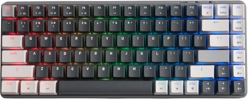 Vista 3 de Azio Cascade - Teclado mecánico, RGB retroiluminado, interruptores y teclas de intercambio en caliente, conexión inalámbrica USB-C o Bluetooth