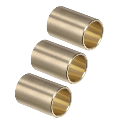 Vista 18 de uxcell Bujes de Manga 1" de Diámetro Interior 1-1/4" de Diámetro Exterior 1" de Longitud de Latón Fundido Autolubricante