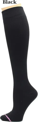 Vista 2 de Dr. Motion 5 pares de calcetines terapéuticos graduados de 8-15 mmHg de compresión para mujer