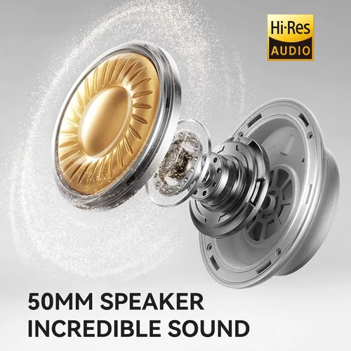 Vista 3 de OneOdio Hi-Res Auriculares de sobreoído para monitorización y mezcla en estudio, aislamiento de sonido, almohadillas de piel de proteína, unidad