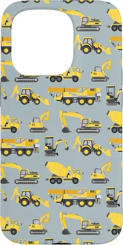 Vista 14 de Fun Construction Vehicles Truck Pattern Case for iPhone 17