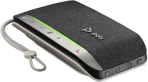 Vista 9 de Poly Sincronización de 20 USB-A Rosa Personal Bluetooth Smart Speakerphone (Plantronics) - Conéctate al teléfono celular a través de Bluetooth