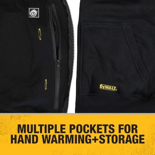 Vista 8 de DEWALT 20 v/12 v máx. chamarra climatizada con capucha simple