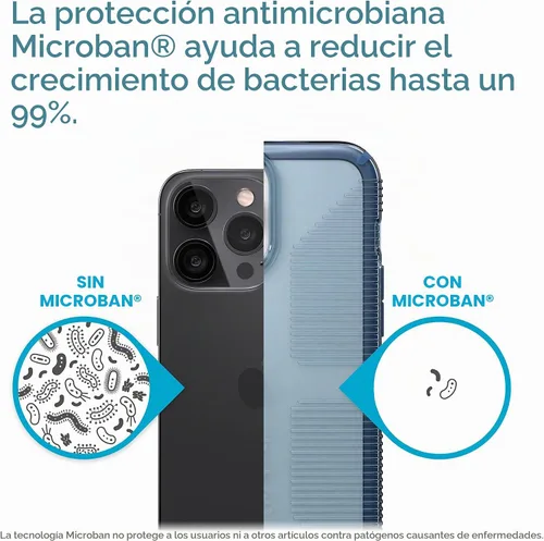 Vista 5 de Speck Funda para iPhone 13 Pro Max, protección contra caídas para teléfonos iPhone 12 Pro Max y iPhone 13 Pro Max, compatible con MagSafe, agarre