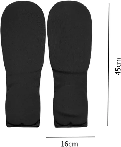 Vista 2 de Protectores de puño y antebrazo, equipo de protección suave y cómodo, mangas acolchadas para el gimnasio, Taekwondo