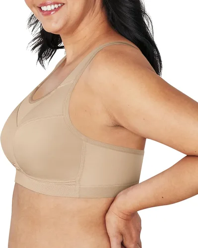 Vista 2 de PLAYTEX Women's Secrets Bounce Control Wirefree, Anchorstrap Moisture Wicking Wireless Bra