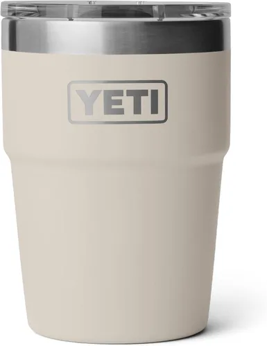 Vista 26 de YETI Rambler - Vaso apilable de 16 onzas, aislado al vacío, de acero inoxidable con tapa MagSlider Apilable