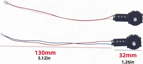 Vista 2 de sea jump 4 unids brazo de drone para E88 E88PRO E88MAX E525 E99 E99PRO P1 P5PRO K3 S1 P8 C Drone Motor E88 cuatro ejes aviones adelante y atrás