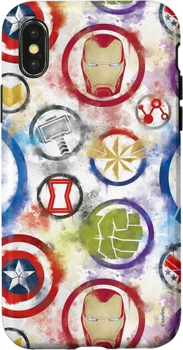 Vista 5 de Marvel Avengers Super Hero Icons - Carcasa para iPhone 17