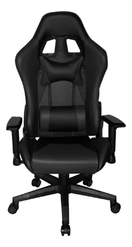 Vista 3 de Silla Gamer Gaming Consola Pc Ergonomica ["negro"]