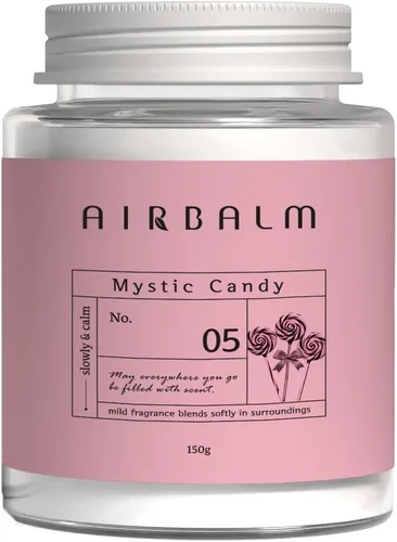 Vista 11 de Air Balm Eliminador de olores sólido, 5.3 oz (150 g), hasta 90 días, para habitación, cocina, baño y armario, aroma a almizcle acuoso