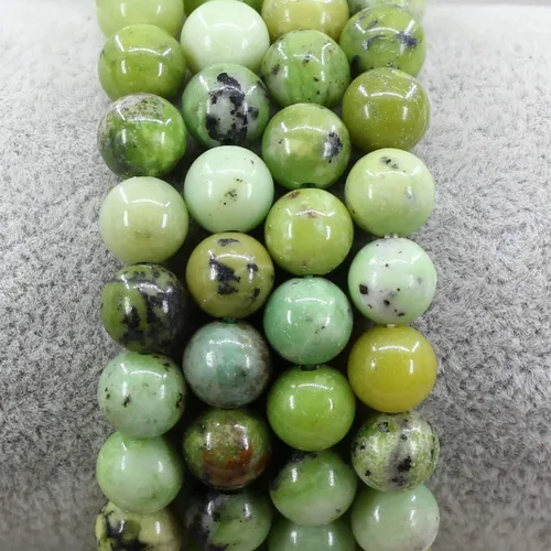 Vista 143 de Amandastone Pulsera elástica de cuentas redondas de 0.315 in con piedras preciosas naturales de 7 pulgadas