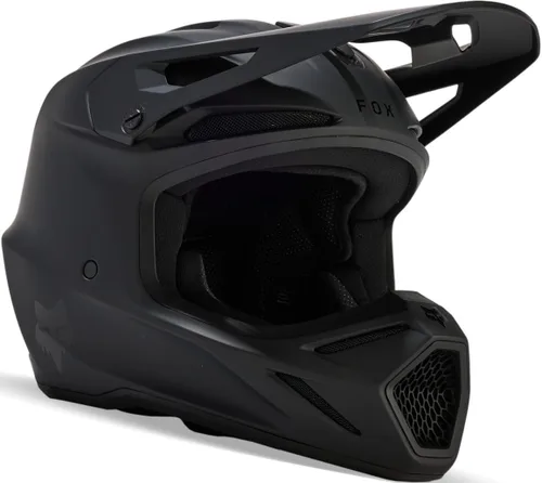 Vista 2 de Fox Racing Youth V3 - Casco de motocross para motocross, blanco mate, talla S
