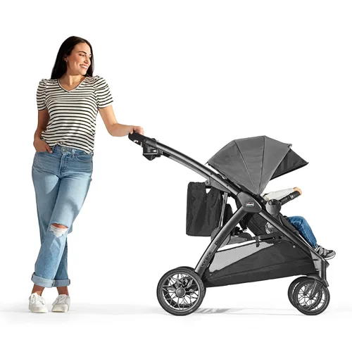 Vista 2 de Cochecito convertible Chicco Corso Flex - Leyenda Negro