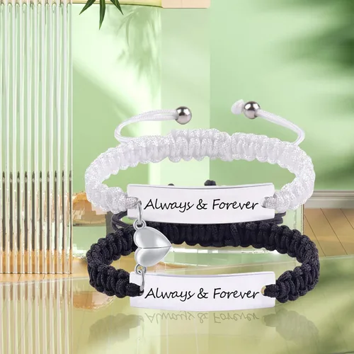 Vista 19 de Pulsera de amor para pareja