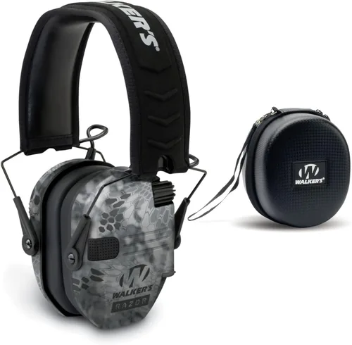 Vista 28 de Walker's Razor Slim - Protector auditivo electrónico para tiro (amplificación y supresión de sonido) con estuche protector