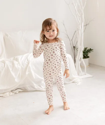 Vista 205 de AVAUMA Conjunto de pijama de algodón para bebés y niñas de 6 meses a 7 años