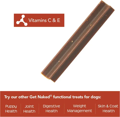 Vista 3 de Get Naked Palitos masticables dentales súper antioxidantes sin granos para perros pequeños, masticables y golosinas dentales naturales para perros