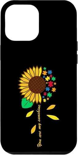 Vista 6 de iPhone 11 Girasol Puzzle Pieza Inspiradora Autismo Concientización Estuche Regalo
