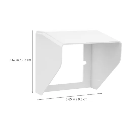 Vista 3 de GANAZONO - Caja de timbre resistente a la intemperie para exteriores de 3.66 x 3.62 x 3.38 pulgadas, fundas protectoras impermeables para control