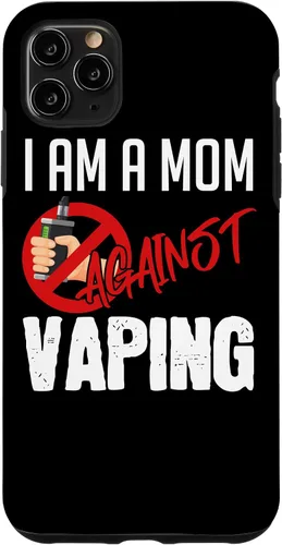 Vista 13 de iPhone 16 I'm A Mom Against Vaping Vaper's Club Vape Case