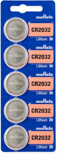 Vista 10 de Murata Batería CR2032 3V Litio Moneda Celda - Reemplaza Sony CR2032 (2 Baterías)