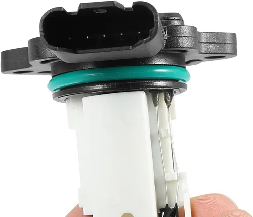 Vista 8 de X AUTOHAUX 5WK97502 Sensor de flujo de aire de masa de coche Sensor MAF Sensor de flujo de aire Reemplazo para BMW 535i 330i 323i para BMW 325i Base