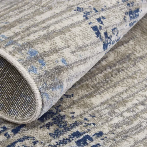 Vista 3 de Home Dynamix Melrose Lorenzo - Alfombra de área, 2x3, gris/azul