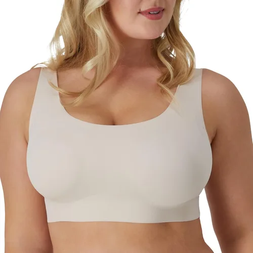 Vista 9 de Bali Sujetadores sin varillas para mujer, Comfort Revolution Easylite - Brasieres tipo camiseta para mujer, diseño de pullover, los más cómodos Negro