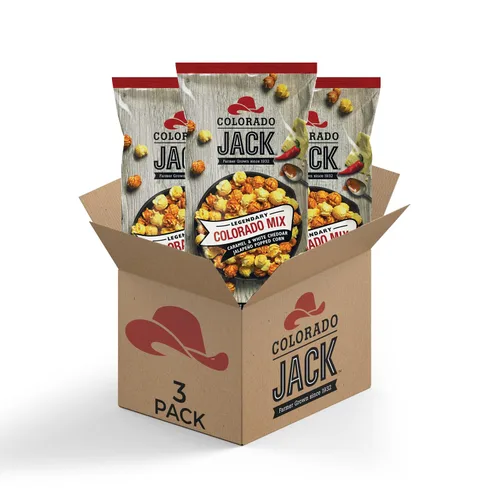 Vista 8 de Palomitas de maíz gourmet Colorado Jack: Mantequilla real y vainilla, cultivadas por agricultores, delicioso aperitivo, regalo sabroso - Sin jarabe