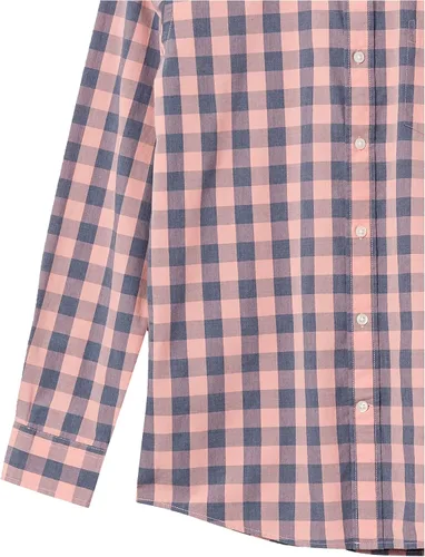 Vista 5 de Marca Tienda Goodthreads - Camisa de popelina a cuadros con manga larga y ajuste estándar para hombre