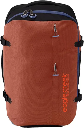 Vista 5 de eagle creek Tour Travel Mochila 40L S/M - Duradera y expandible con ajuste ergonómico, bolsillo para laptop y cremalleras con cerradura, color negro