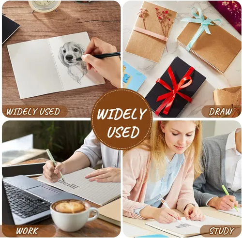 Vista 7 de Mimorou 96 cuadernos pequeños a granel de 3.5 x 5.5 pulgadas, cuadernos pequeños con rayas y en blanco para viajeros, estudiantes, regalos