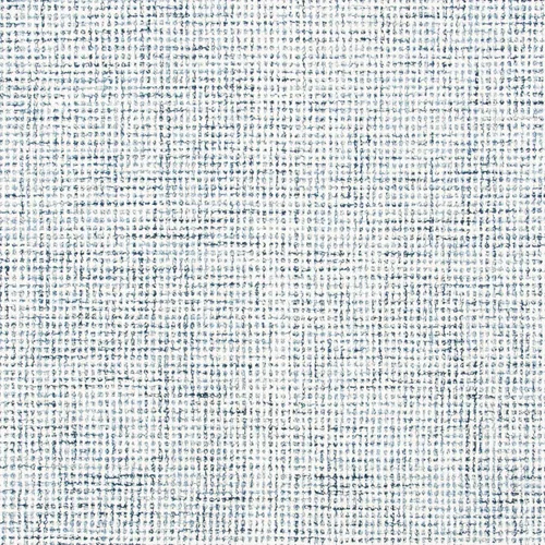 Vista 6 de SAFAVIEH Colección Abstract Alfombra de Área - 6' Cuadrada, Azul Marino y Marfil, Lana Hecha a Mano, Ideal para Áreas de Alto Tráfico en Sala