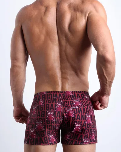 Vista 2 de BANG Men's Swimwear - Beach Shorts - Stretchy Quick-Dry All-Use Premium Swimsuit Trunk Square Cut