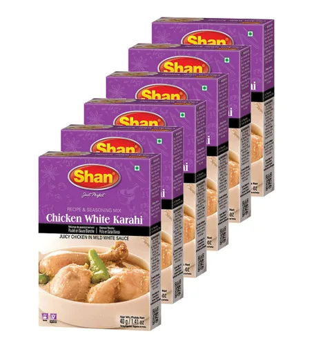 Vista 245 de Shan Chicken 65 - Mezcla de recetas y condimentos de 2.1 oz (60 g) - Polvo de especias para pollo frito picante agridulce - Adecuado