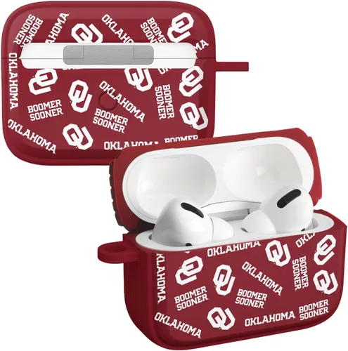 Vista 8 de AFFINITY BANDS Oklahoma Sooners Camo HDX - Funda compatible con Apple AirPods Pro