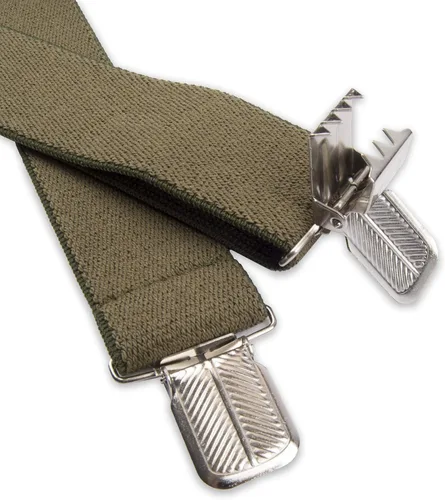 Vista 4 de Dickies - Tirante para hombre, 1 12 pulgadas, con clip recto, ajustable X