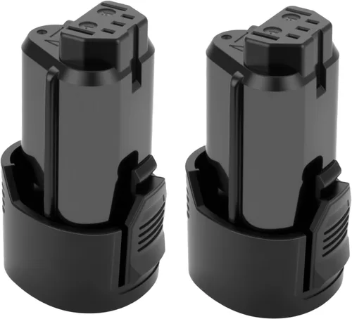 Vista 8 de Joiry Juego de batería y cargador Ridgid de repuesto de iones de litio de 12 V 3000 mAh con mayor seguridad y mayor tiempo de funcionamiento