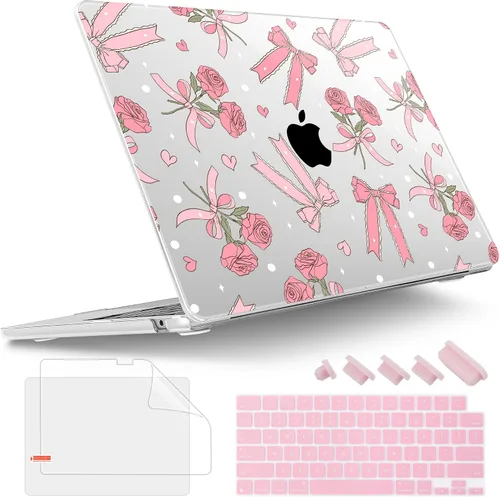 Vista 13 de Tuiklol Funda rígida para MacBook Air 2026, 2025, 2024, 2023, modelo M5, A3448, M4, A3241, M3, A3114, M2, A2941, funda rígida para MacBook de 15.3