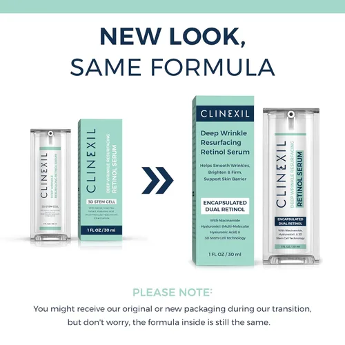 Vista 3 de Suero de colágeno con retinol antienvejecimiento para rostro: retinol encapsulado al 1%, niacinamida y ácido hialurónico, mejora las arrugas