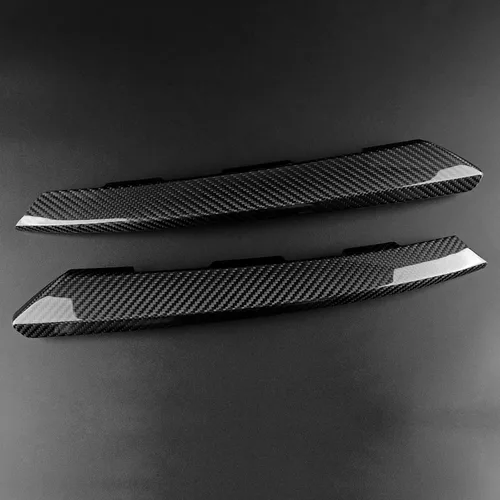 Vista 8 de AIRSPEED Para Subaru WRX 2022-2023 Cubierta de tira de rejilla delantera para rejilla exterior del automóvil, moldura de fibra de carbono dura