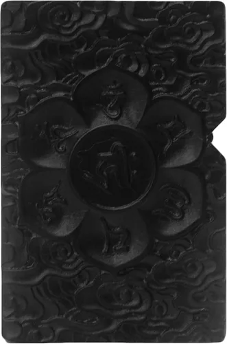 Vista 3 de Carcasa exterior de encendedor tallado en madera negra de ébano natural para kit de inserción Zippo (1000 brazos Avalokiteshvara de la diosa 3#)