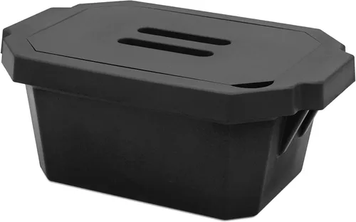 Vista 10 de SP Bel-Art Magic Touch 2 - Bandeja de hielo negra de alto rendimiento; modelo mini de 1.0 litros, con tapa (M16807-1102)