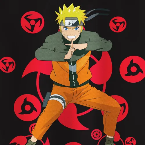 Vista 4 de Shippuden - Conjunto de camisa de anime para niños, camiseta de personaje de manga y pantalones cortos, ropa de dibujos animados, artículos