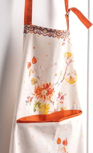 Vista 931 de Maison d' Hermine Delantales para mujer con bolsillo, 100% algodón (27.50 x 31.50 pulgadas)