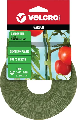 Vista 7 de VELCRO Brand VEL-30087-AMS Paquete Inicial de Lazos ONE-WRAP para Jardines en Contenedores o Plantas de Interior, 12 piezas, Pre-Cortados, 6 in x